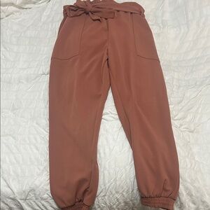 Women’s Mauve Dress Jogger Pants